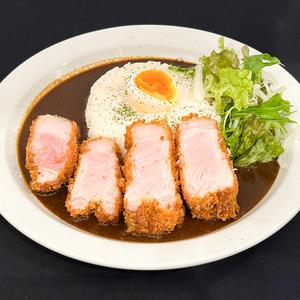 欧風黒バター国産豚極厚ロースカツカレー