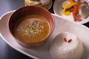 S スリランカ風薬膳スープカレー Sri Lankan style yakuzen soup curry