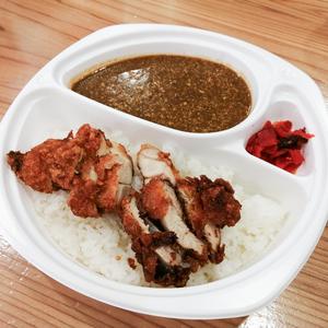 ◆【人気No.4】【大人気リピーター率アップ】あまろじカレー唐揚げ弁当◆fried chicken curry rice lunch box