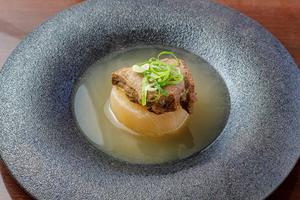 大根ごと切れる柔らかゆでたん