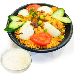 ジャンボ盛り/マトンビリヤニ・ライタ付きセット/Mutton Biryani&Rita