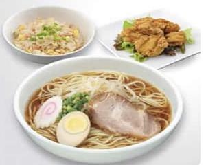 満足セット(中華麺)