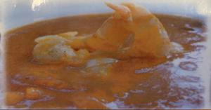 エビカレーセット Shrimp Curry Set