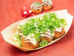 たこ焼き【ポン酢マヨネギ】6個入りTakoyaki(Ponzu & Mayo & GreenOnions)6pieces