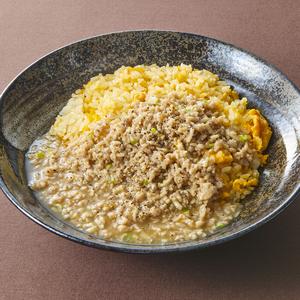 肉肉【そぼろ】あんかけチャーハン