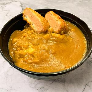 台湾ハムカツカレー飯