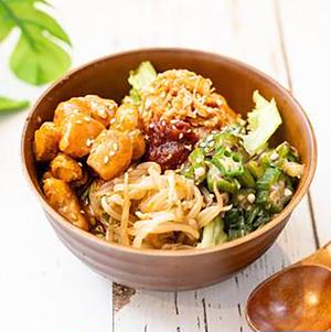 【癖になる】たっぷり野菜+タッカルビビビンバ(豆富)