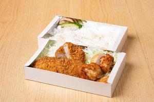 ヒレかつ＆唐揚げ弁当