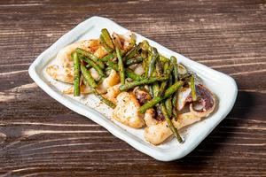 大人気！イカ下足炒め 七味マヨ