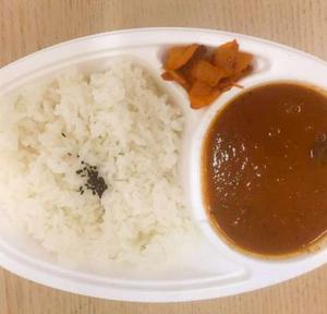 マトントマトカレーライス Mutton tomato curry rice