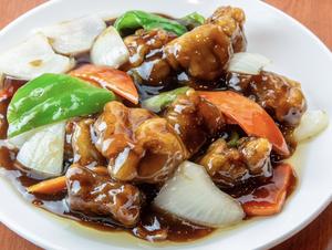 黒酢豚