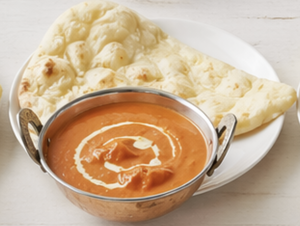 チキンカレーとナン