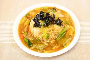 豚肉と野菜のあんかけ炒飯