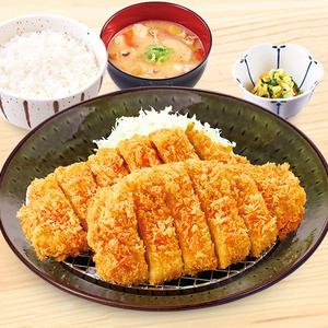 かつ庵 熟成ロースダブルかつ弁当　とん汁セット