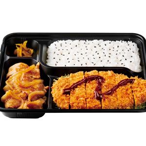ロースとんかつ生姜焼き弁当