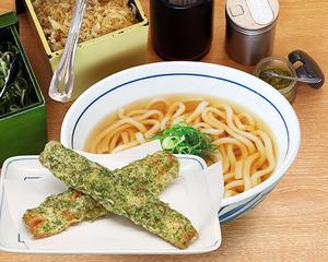 ちくわ磯辺揚げうどん