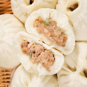 豚まん(肉包, Pork bun)