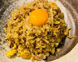 牛肉のカレー焼飯