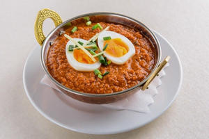 キーマエッグカレーセット / Keema Egg Curry Set