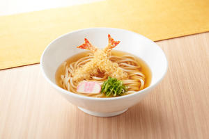 海老天ぷらうどん