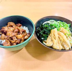 ミニ牛すじ丼セット