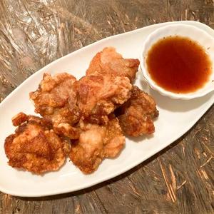 鶏カラアゲ甘酢ダレ添
