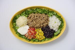 フリホーレス クラシックポークサラダ Carnitas Salad