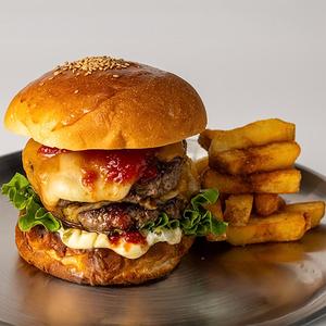 ダブルチーズバーガー