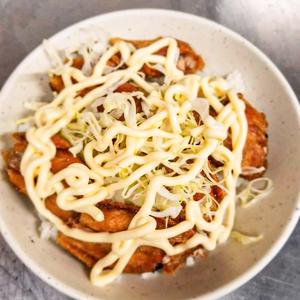 風来坊 唐揚げ丼