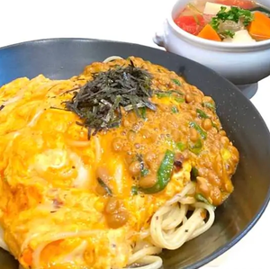 和風ねばとろ ぺぺたま納豆パスタセット