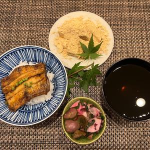 鰻蒲焼き(三河一色鰻) 茶漬けセット+ とろけるわらび餅 (100g)