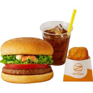 【モーニングセット】モーニングマフィン Sausage Muffin with Tomato ＆ Lettuce Set