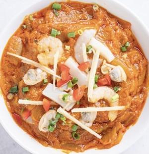 シーフードドライカレー Seafood Dry Curry