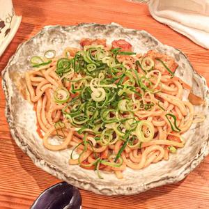 ホルモンうどん