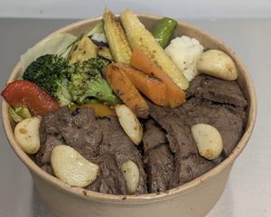 ゴロゴロにんにくのスタミナ弁当