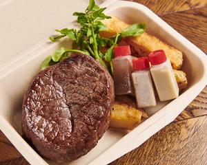 「塊肉ステーキ 黒毛和牛サーロイン 150g」 Japanese black beef sirloin steak (150g)
