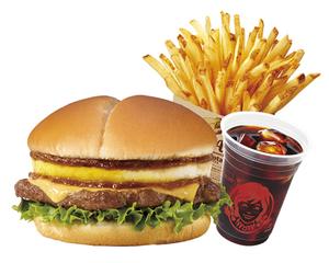 ウェンディーズ ・ファーストキッチン Jr.ロコモコバーガーセット