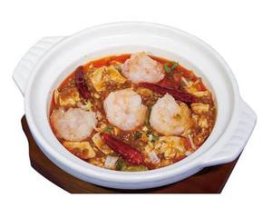 徐式麻婆豆腐(エビ入り)