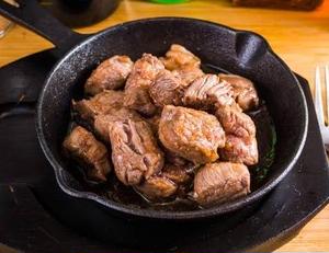 プライムビーフのサイコロステーキ弁当 Prime Cubed Beef Steak Bento