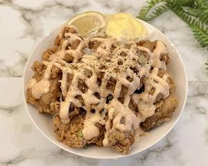 メガ盛り明太子マヨからあげ丼