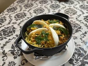 プラウンビリヤニ Prawn Biryani