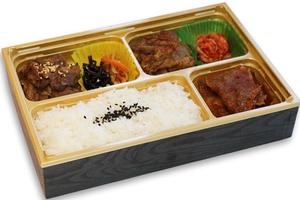 焼肉3種盛弁当