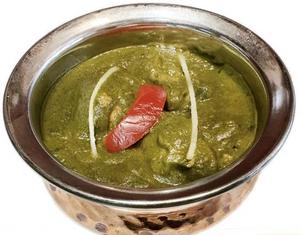 サグチキンカレー sag chicken curry