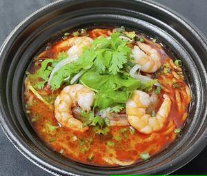 トムヤムクン風温麺