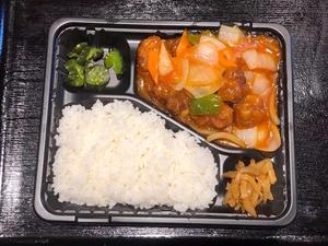 酢豚の弁当