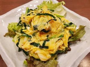 ニラ玉子炒め