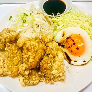 台湾名物 エンースージ(塩酥鶏)定食