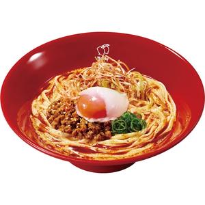 なか卯 温たま痺辛麻辣冷やし担々うどん　Cold Spicy Mala Dan Dan Udon & Soft-Boiled Egg