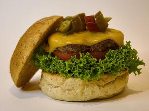 シラチャー＆ハラペーニョチーズバーガーセット Sriracha ＆ Jalapeno  Cheese Burger Set