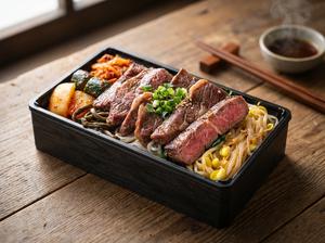 黒毛和牛ロース弁当